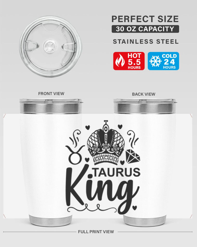 Taurus king 501#- zodiac- Tumbler