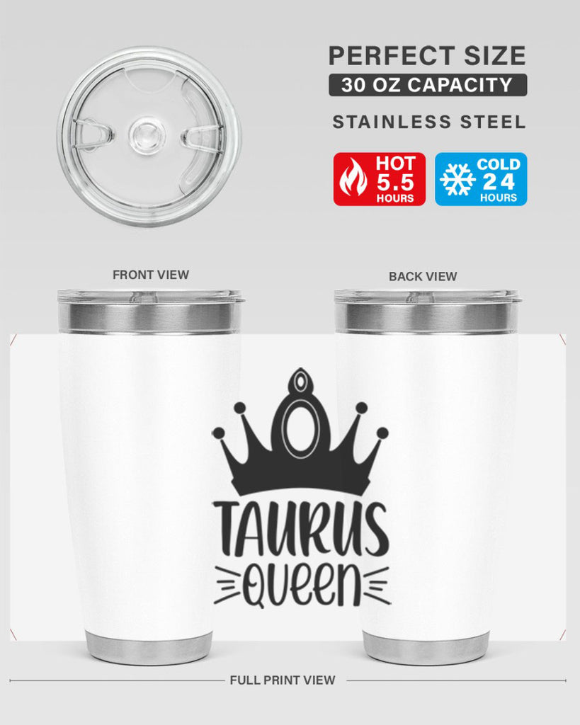 Taurus queen 503#- zodiac- Tumbler