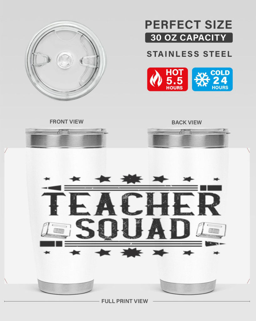 Teacher squad Style 14#- teacher- tumbler