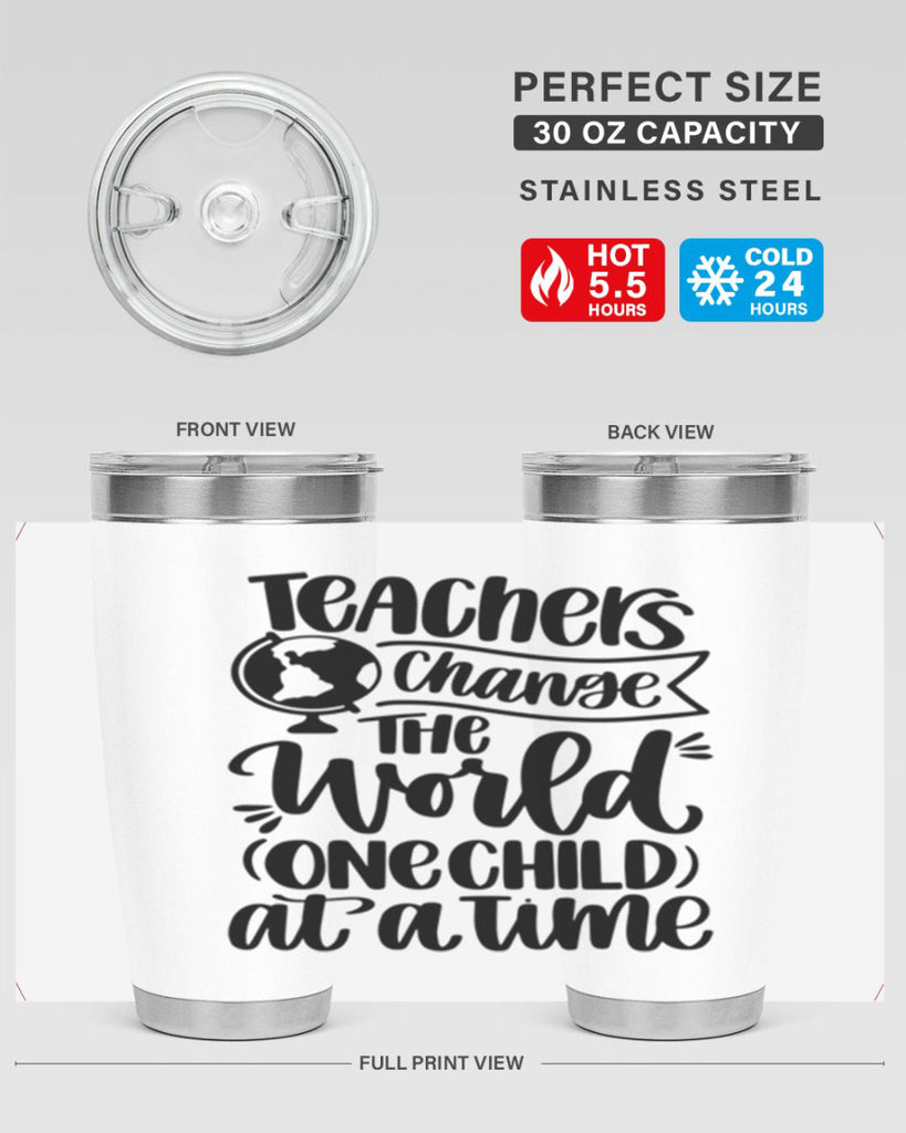 Teachers Change The Style 45#- teacher- tumbler