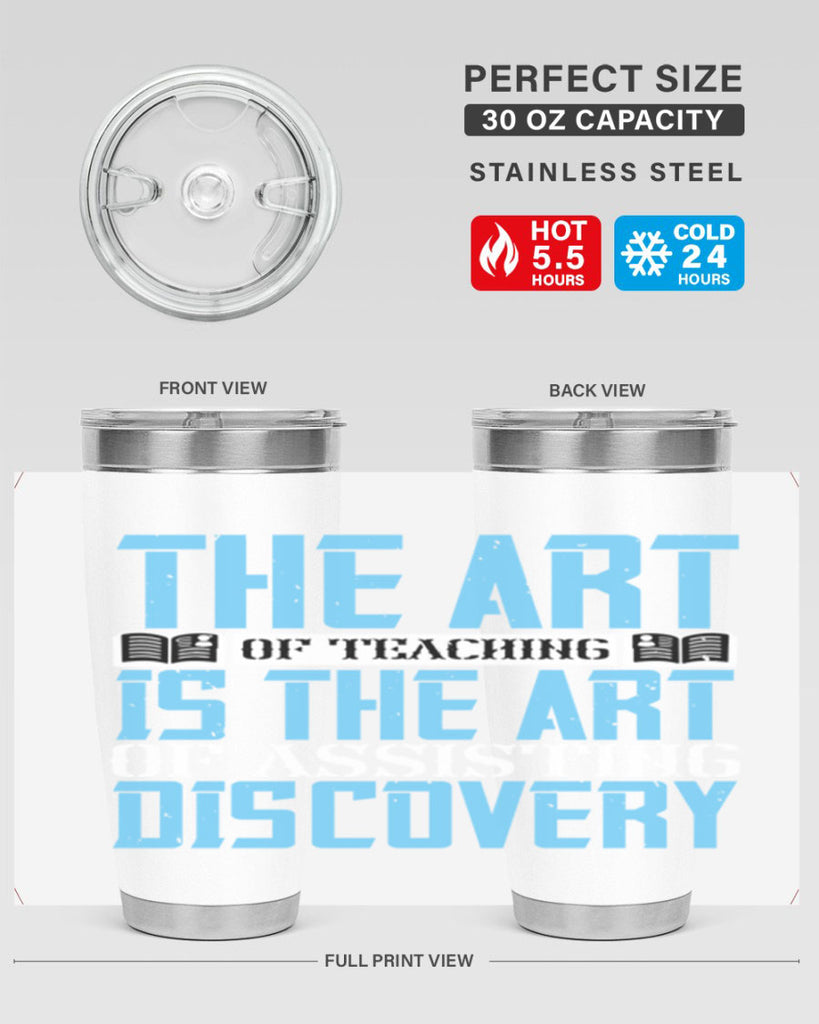 The art of teaching is the art of assisting discovery Style 15#- coaching- tumbler