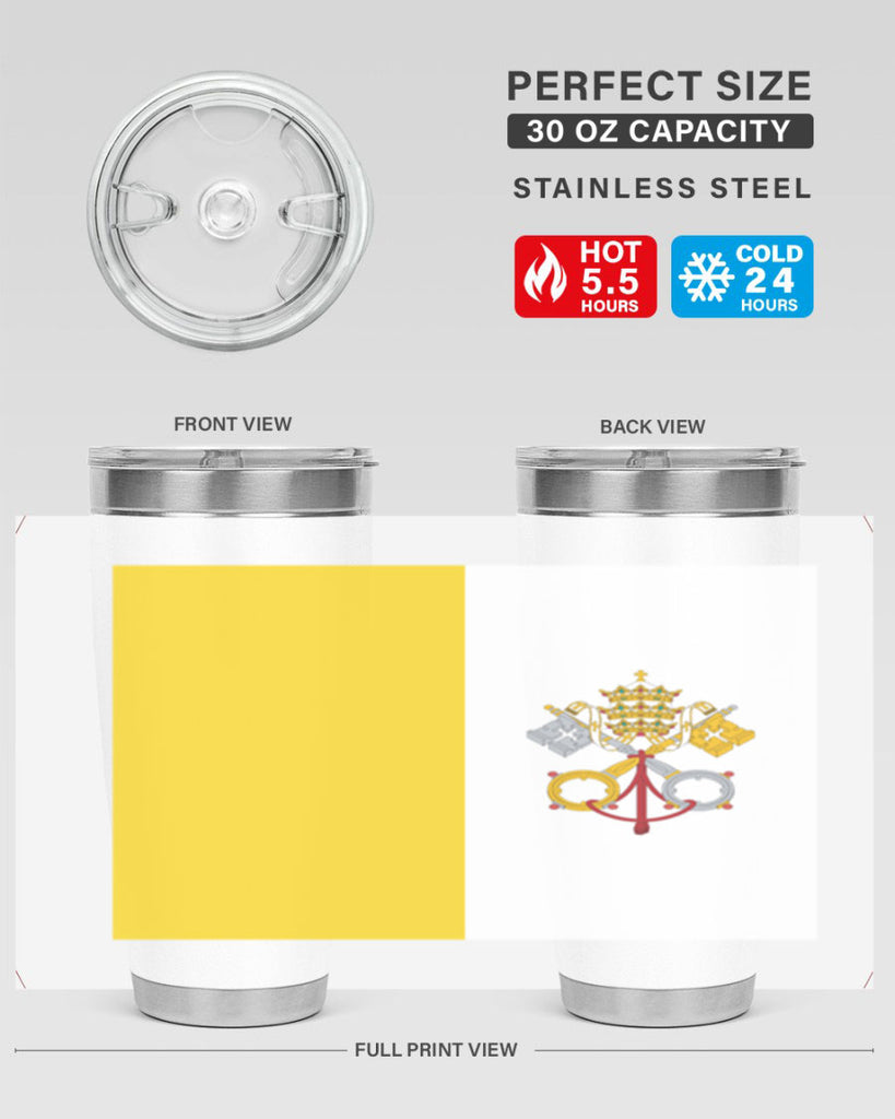 Vatican City 6#- world flags- Tumbler