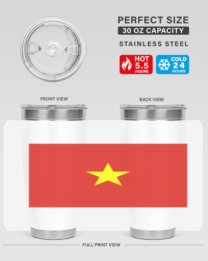 Vietnam 4#- world flags- Tumbler