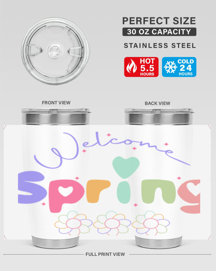 Welcome Spring583#- spring- Tumbler