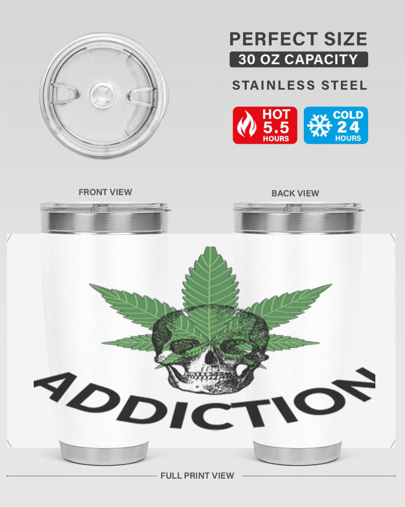 addiction cannabis 7#- marijuana- Tumbler