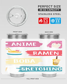 anime ramen boba sketching212#- anime- Tumbler