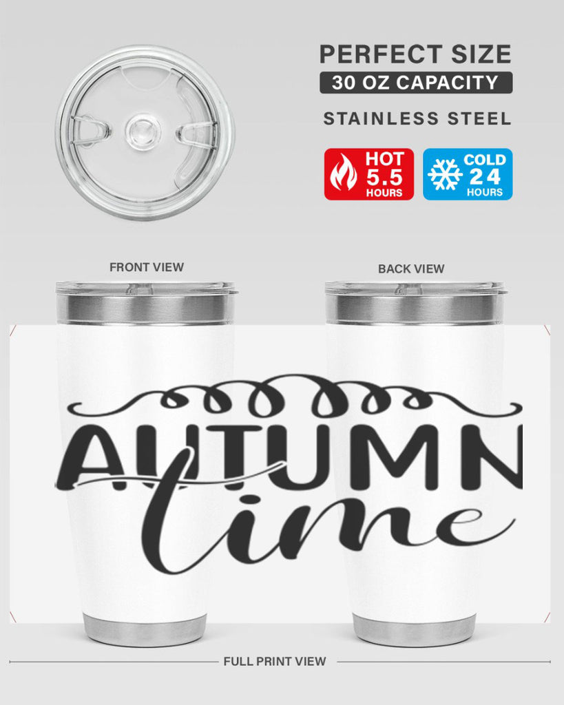 autumn time 36#- fall- Tumbler