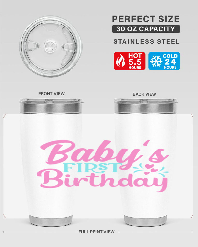 babys first birthday Style 288#- baby- tumbler