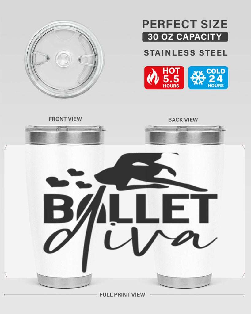 ballet diva 4#- ballet- Tumbler