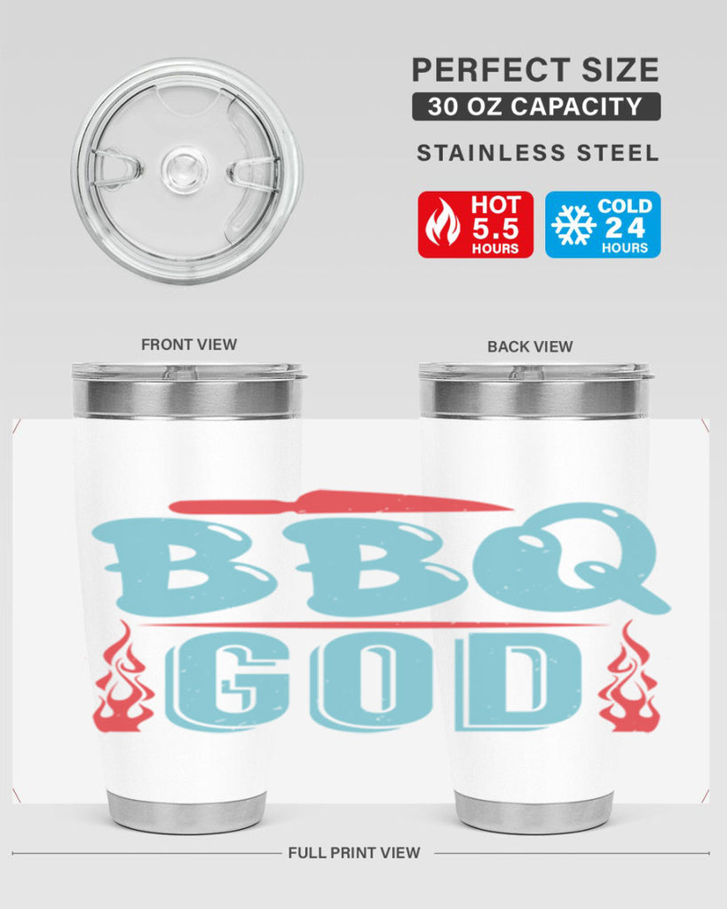 bbq god 28#- bbq- Tumbler