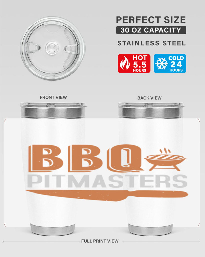 bbq pitmasters 4#- bbq- Tumbler