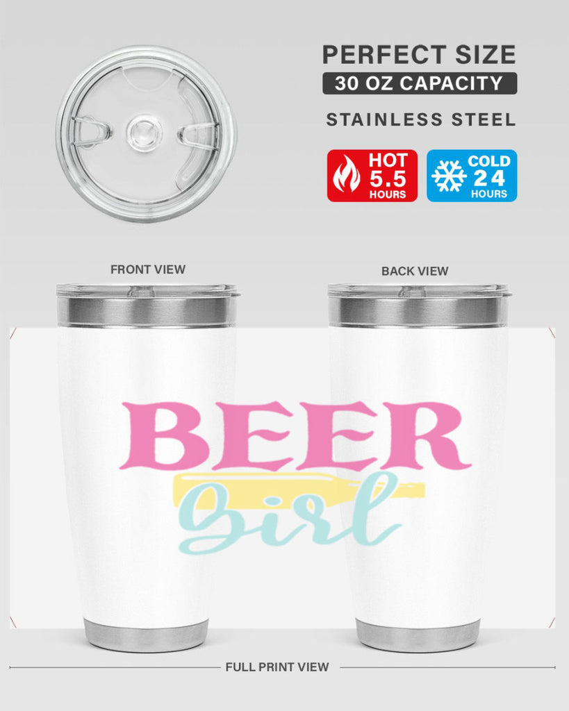 beer girl 132#- beer- Tumbler