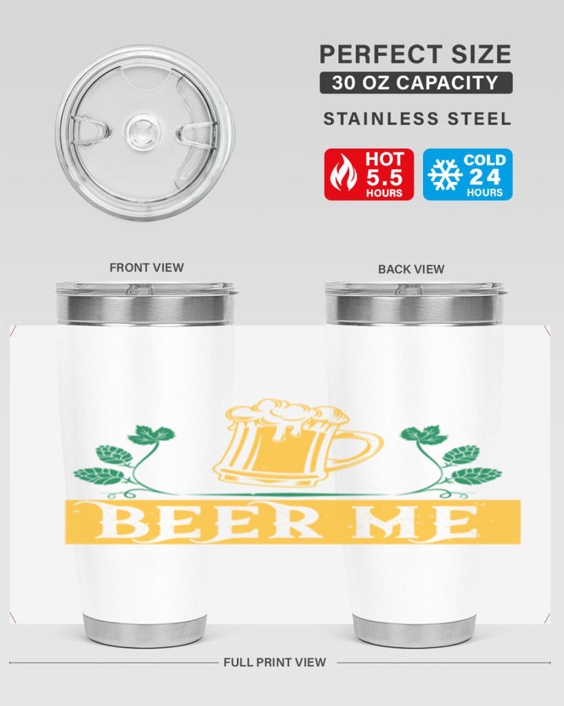 beer me 105#- beer- Tumbler