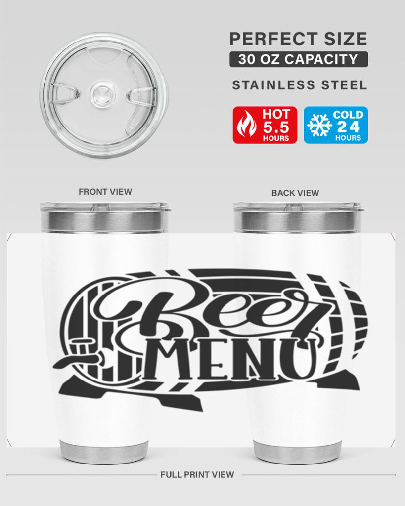 beer menu 45#- beer- Tumbler