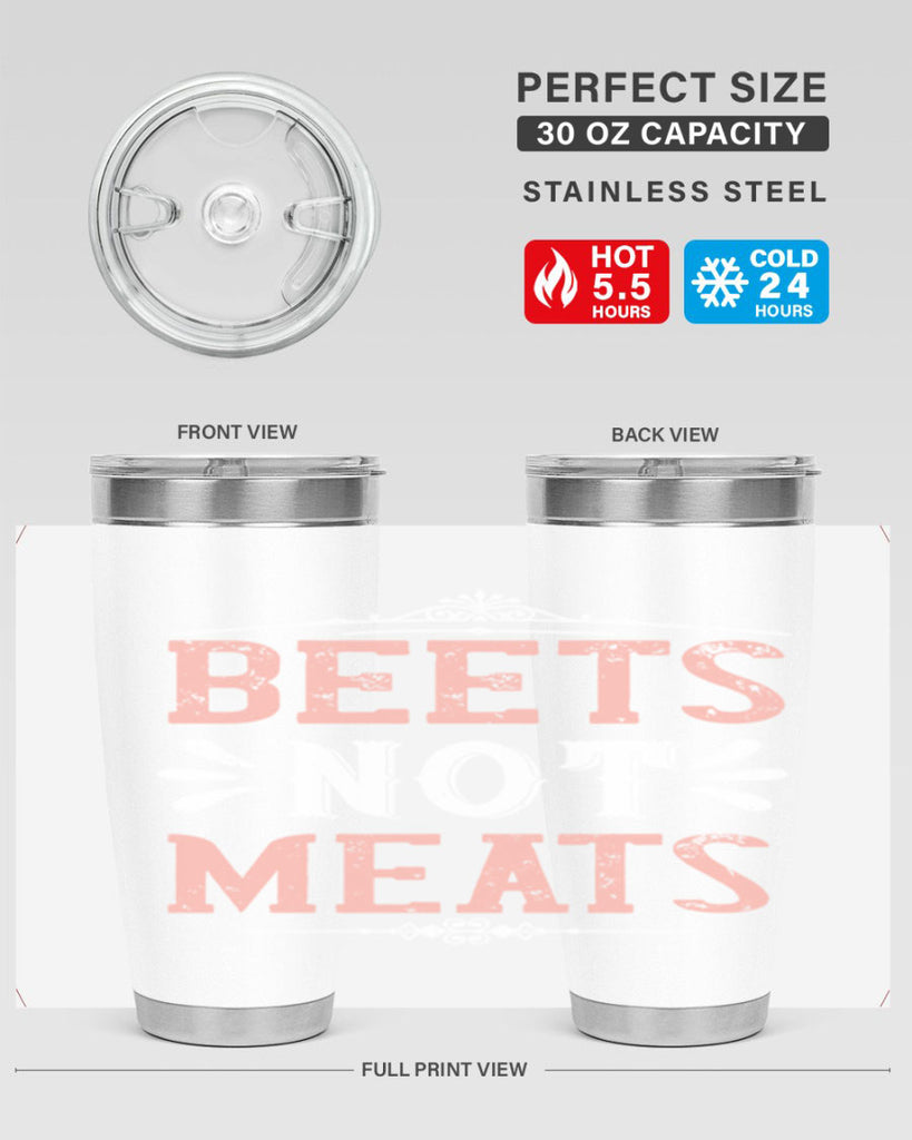 beets not meats 148#- vegan- Tumbler