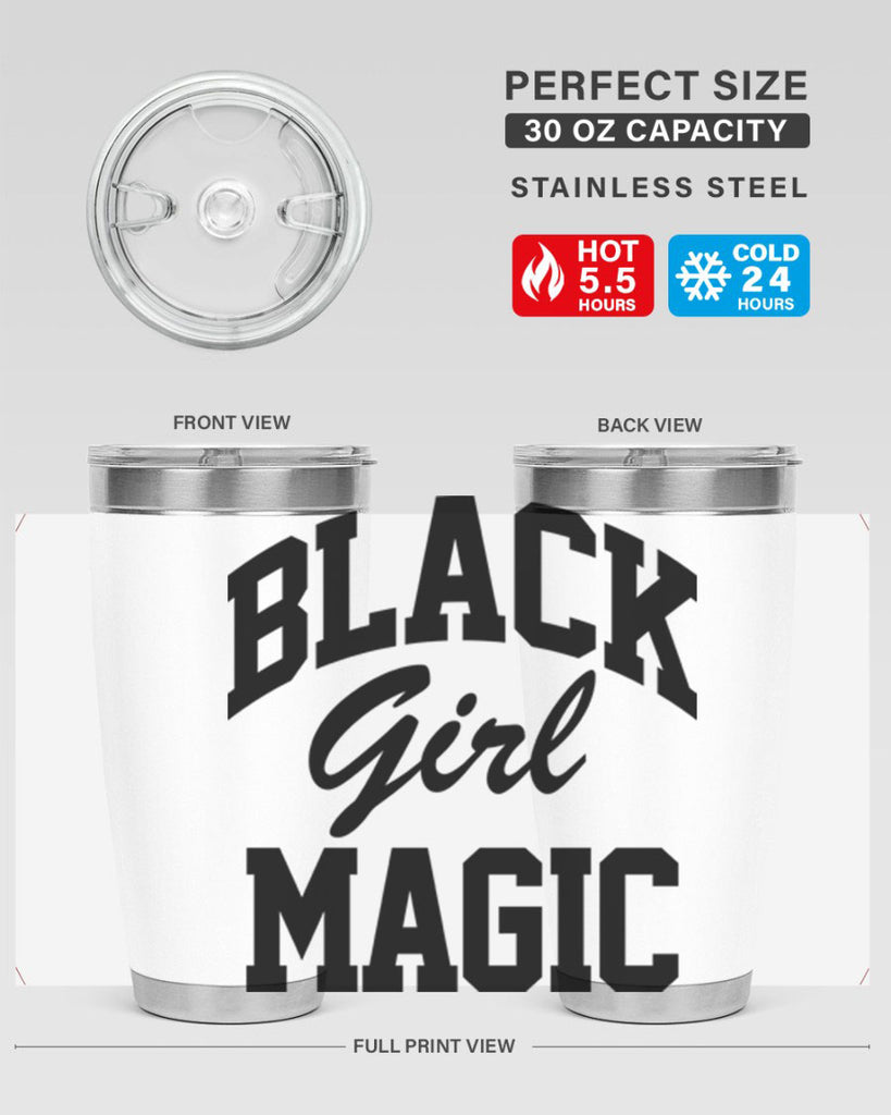 black girl magic 205#- black words phrases- Cotton Tank