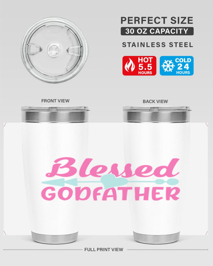 blessed godfather 4#- God Parent- Tumbler