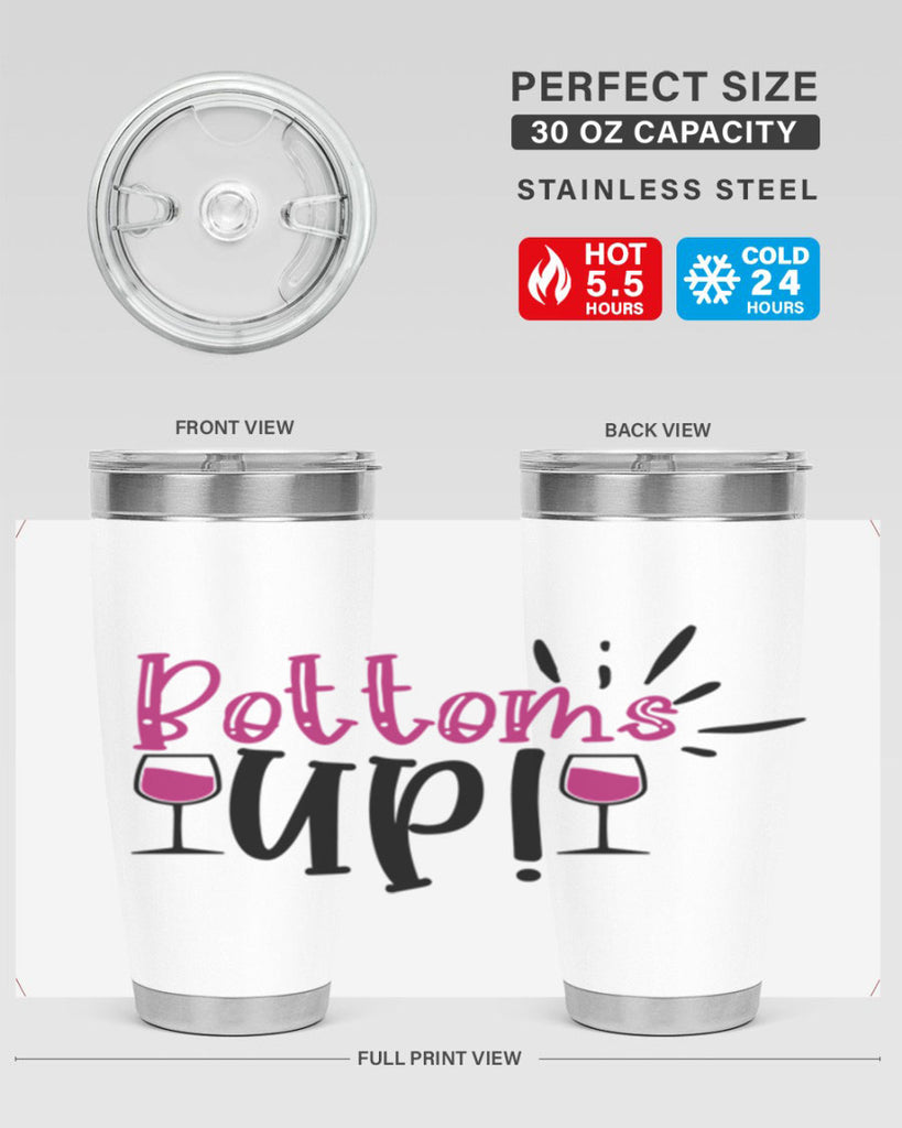 bottoms tup 208#- wine- Tumbler