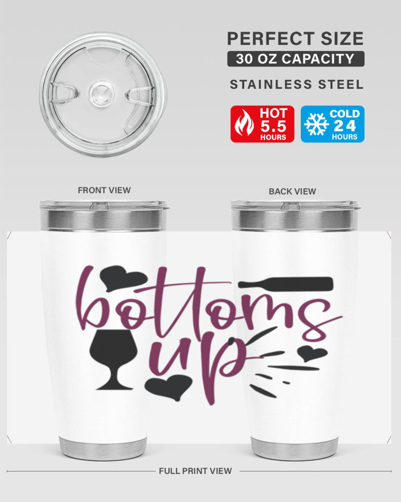 bottoms tup 209#- wine- Tumbler