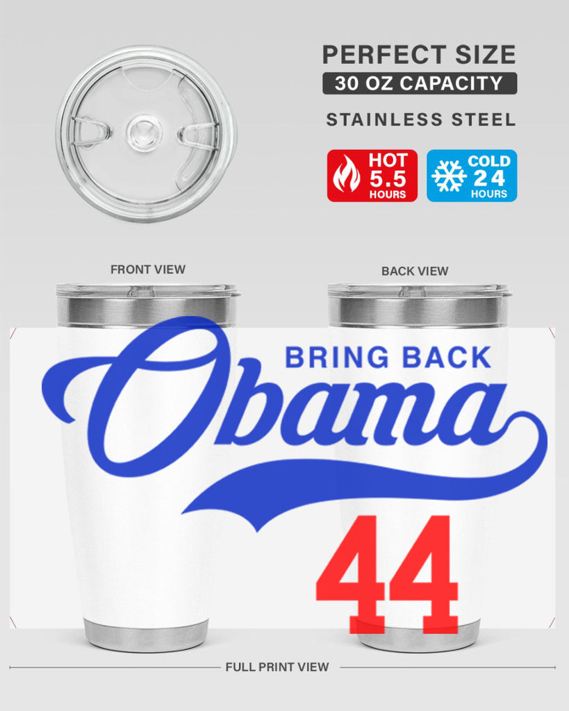 bring back obama jersey 191#- black words phrases- Cotton Tank
