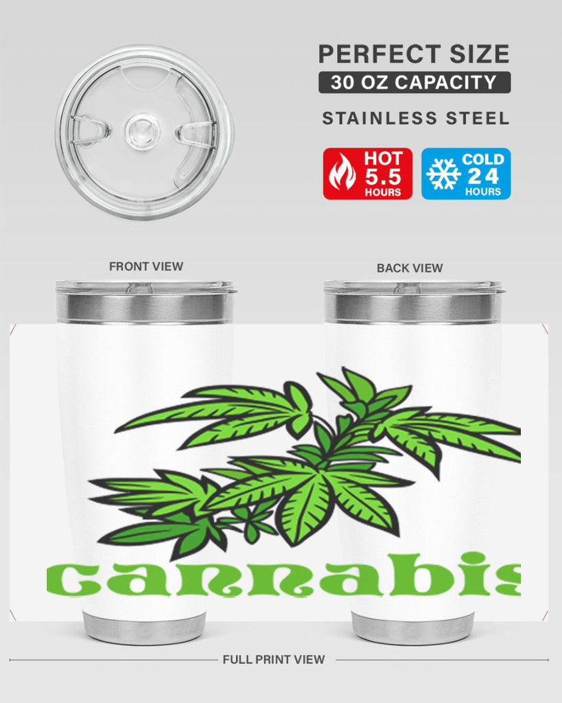 cannabis 38#- marijuana- Tumbler