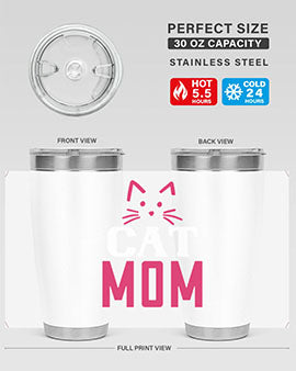 cat mom Style 34#- cat- Tumbler