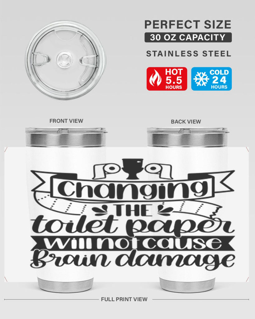 changing the toilet paper 43#- bathroom- Tumbler