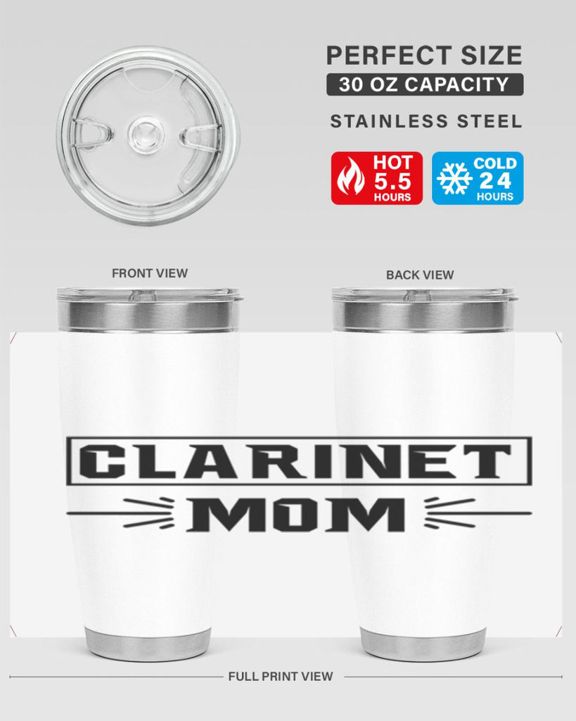 clarinet mom 193#- mom- Tumbler