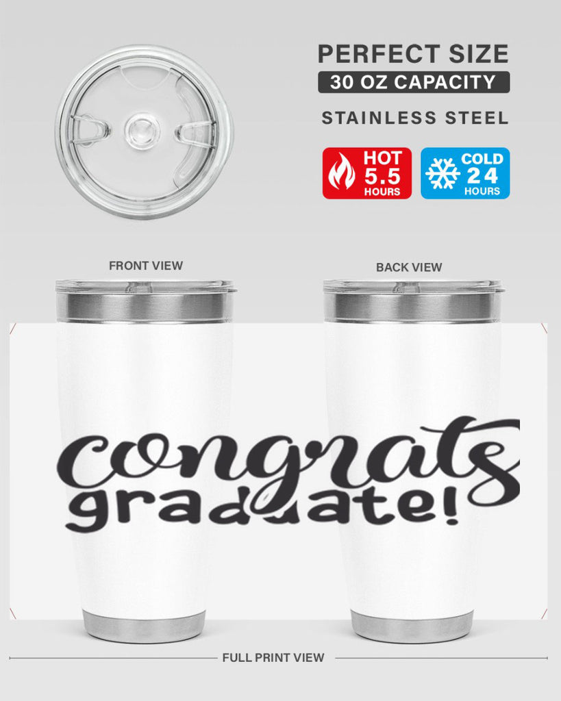 congrats graduate! 2#- graduation- Tumbler