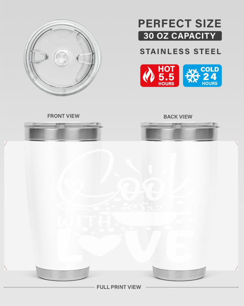 cook with love 44#- kitchen- Tumbler