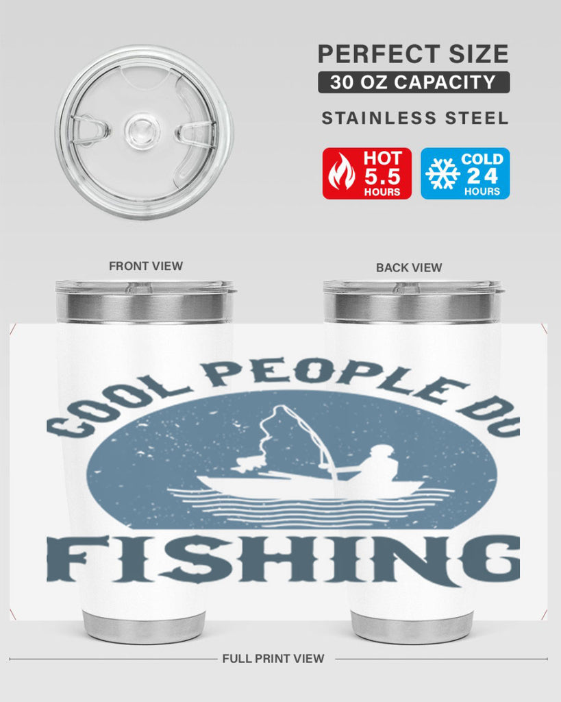 cool people do fishing 170#- fishing- Tumbler
