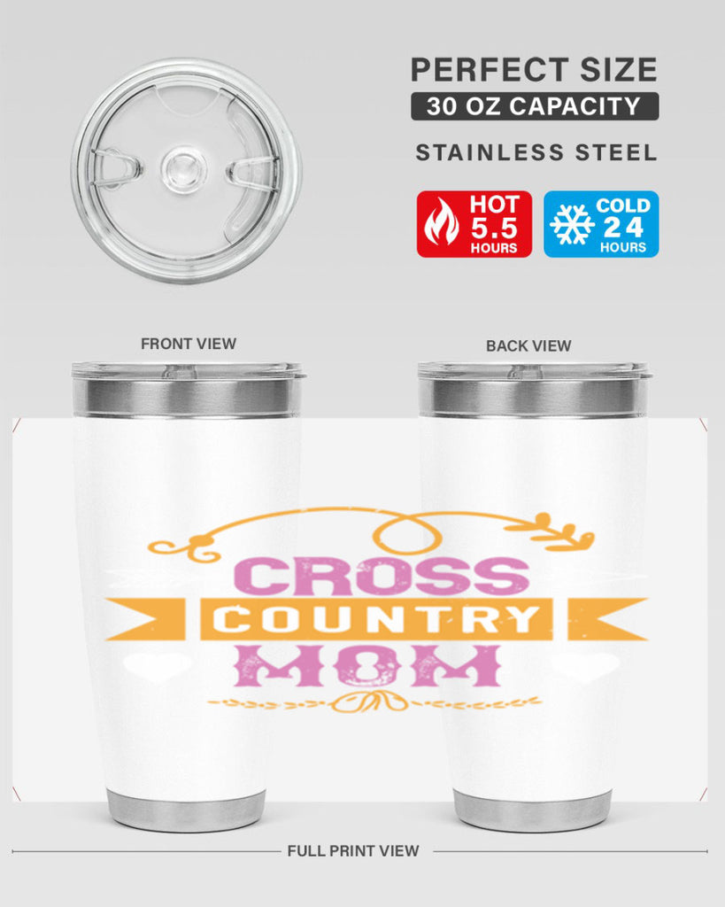 cross country mom 190#- mom- Tumbler