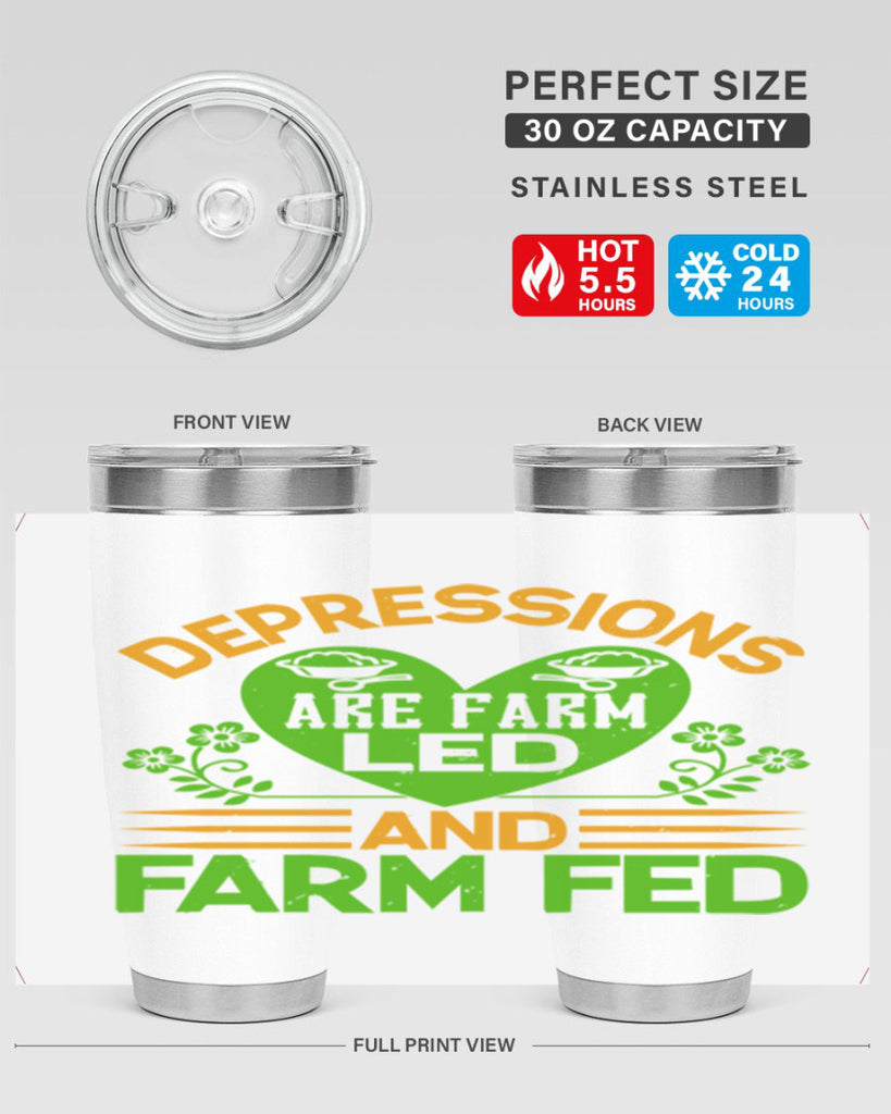 depressions are farm led 23#- farming and gardening- Tumbler