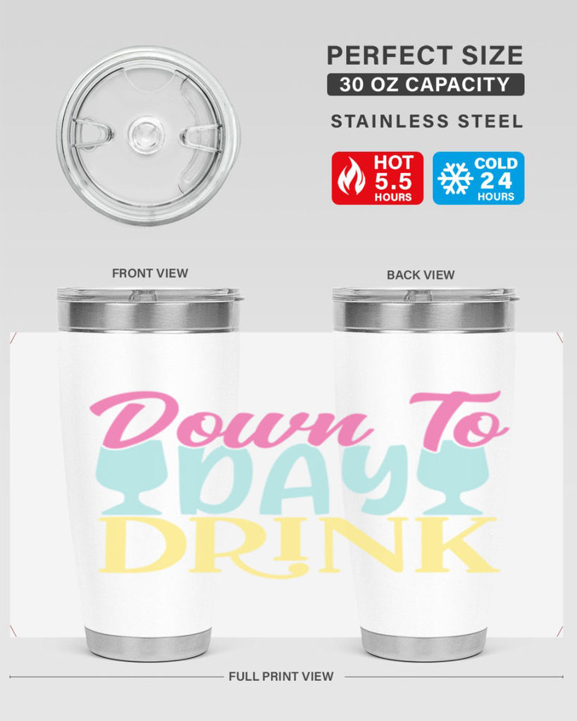 down to day drink 131#- beer- Tumbler