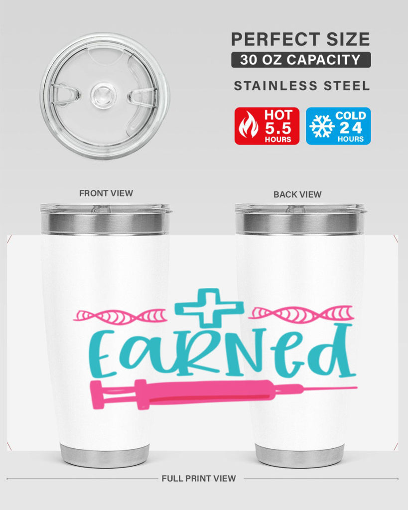 earned Style Style 197#- nurse- tumbler