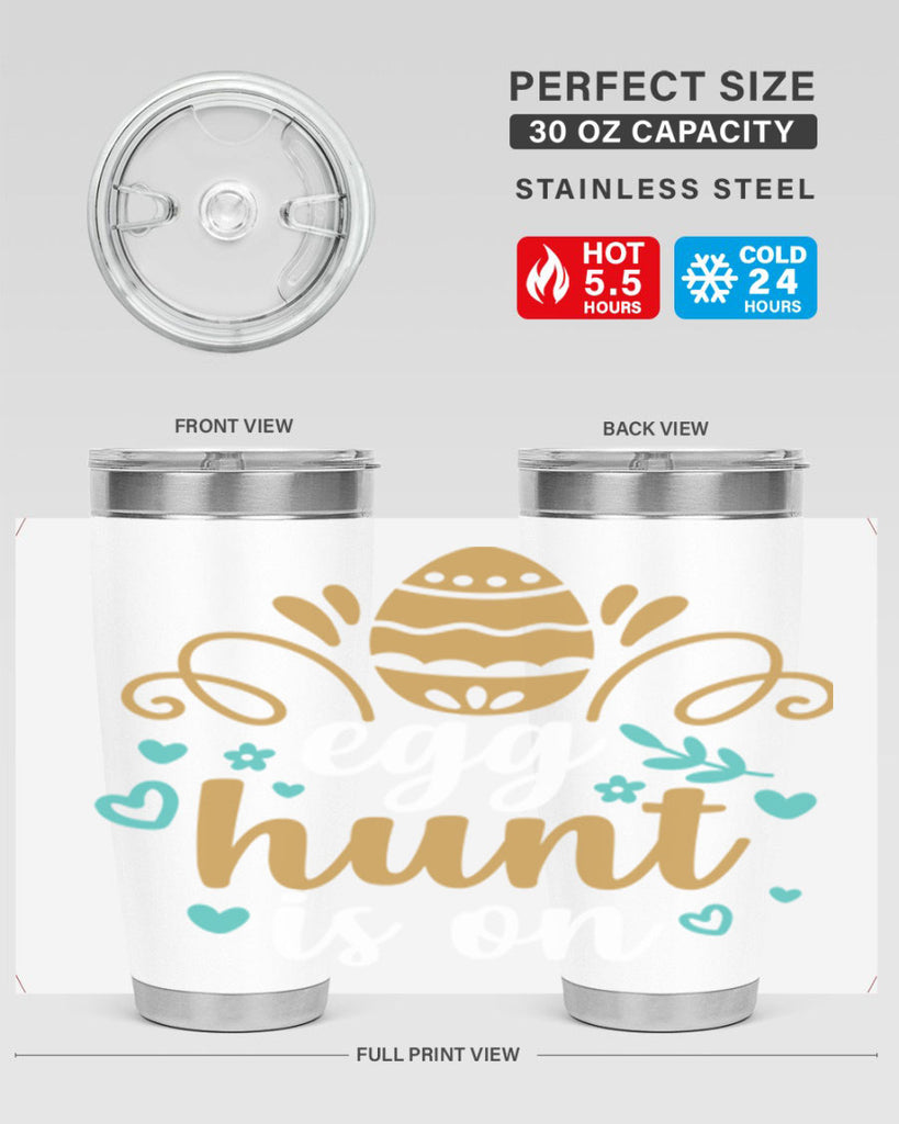 egg hunt is on 96#- easter- Tumbler