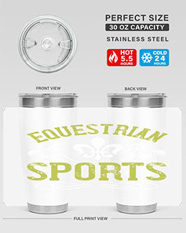 equestrian sports Style 55#- horse- Tumbler