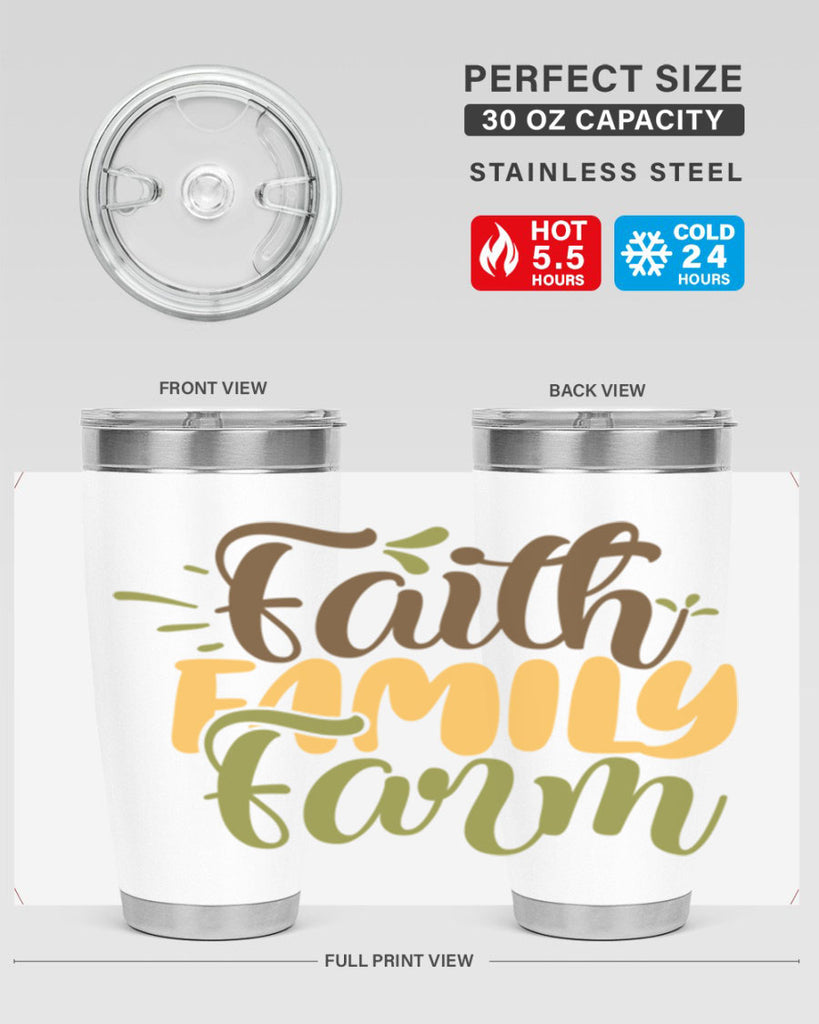 faith family farm 17#- farming and gardening- Tumbler