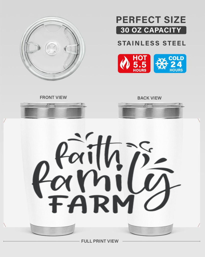 faith family farm 44#- family- Tumbler