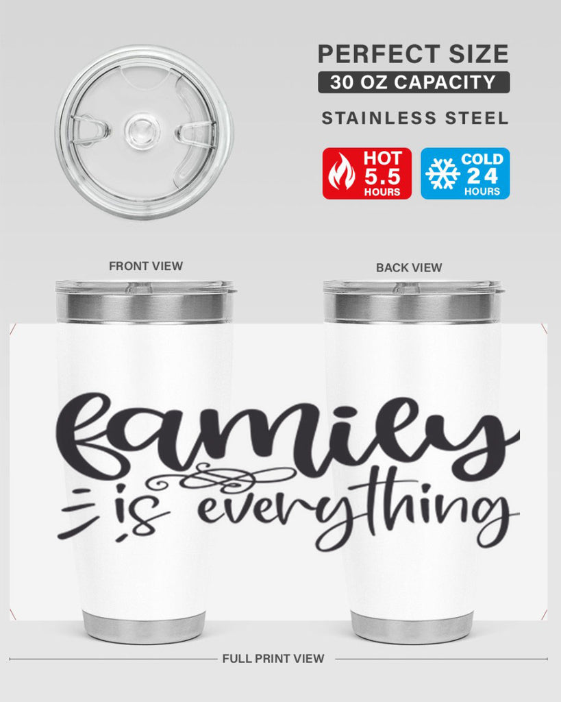 family is everything 72#- home- Tumbler