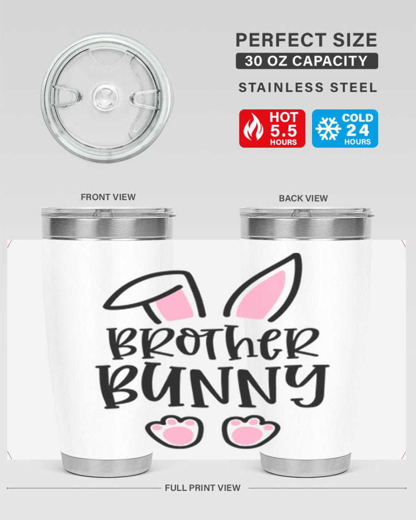 familybrother bunny 52#- easter- Tumbler