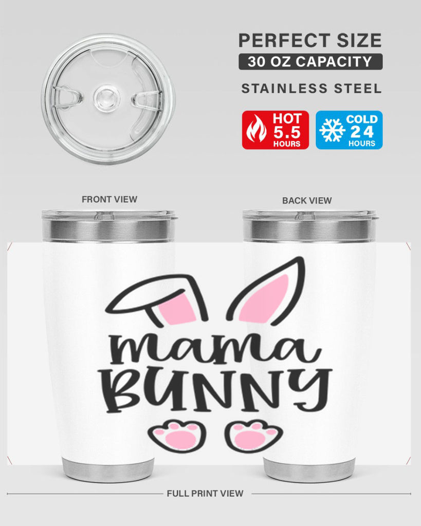 familymama bunny 49#- easter- Tumbler