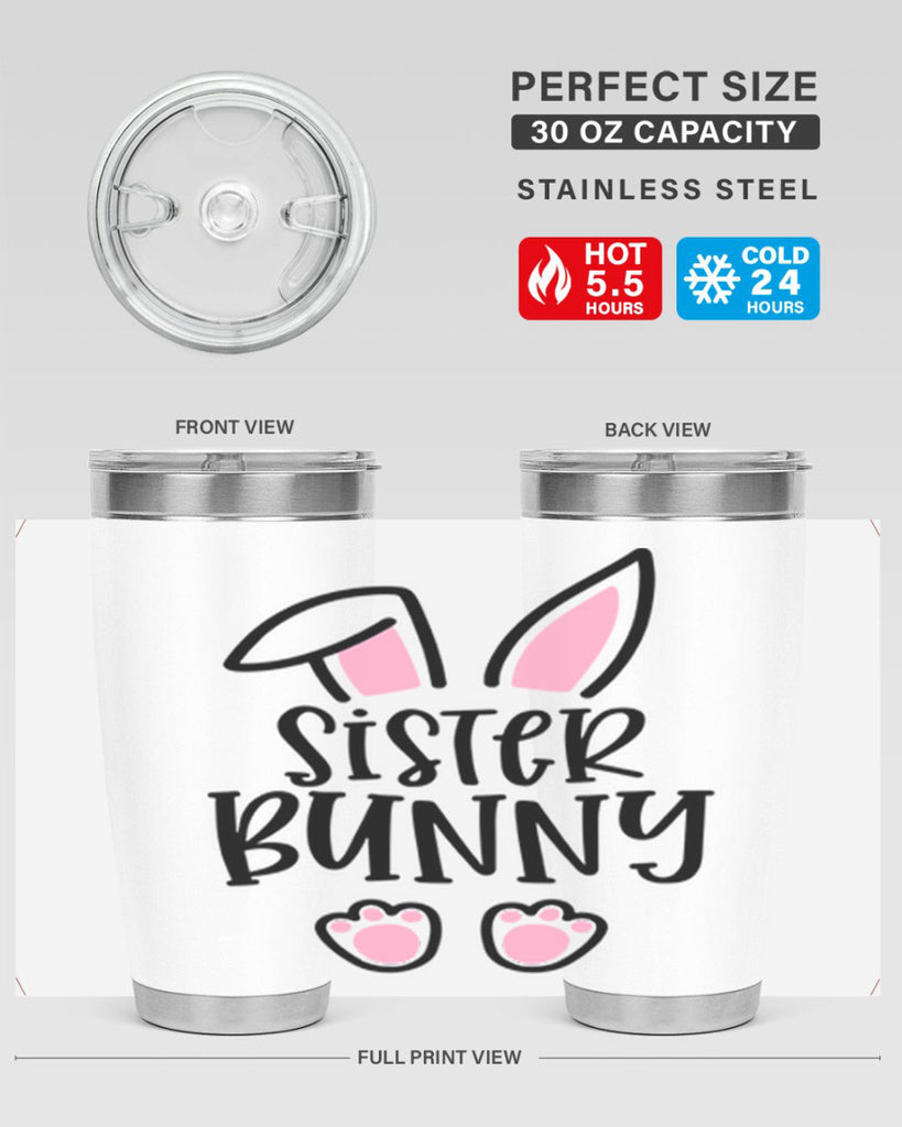 familysister bunny 47#- easter- Tumbler