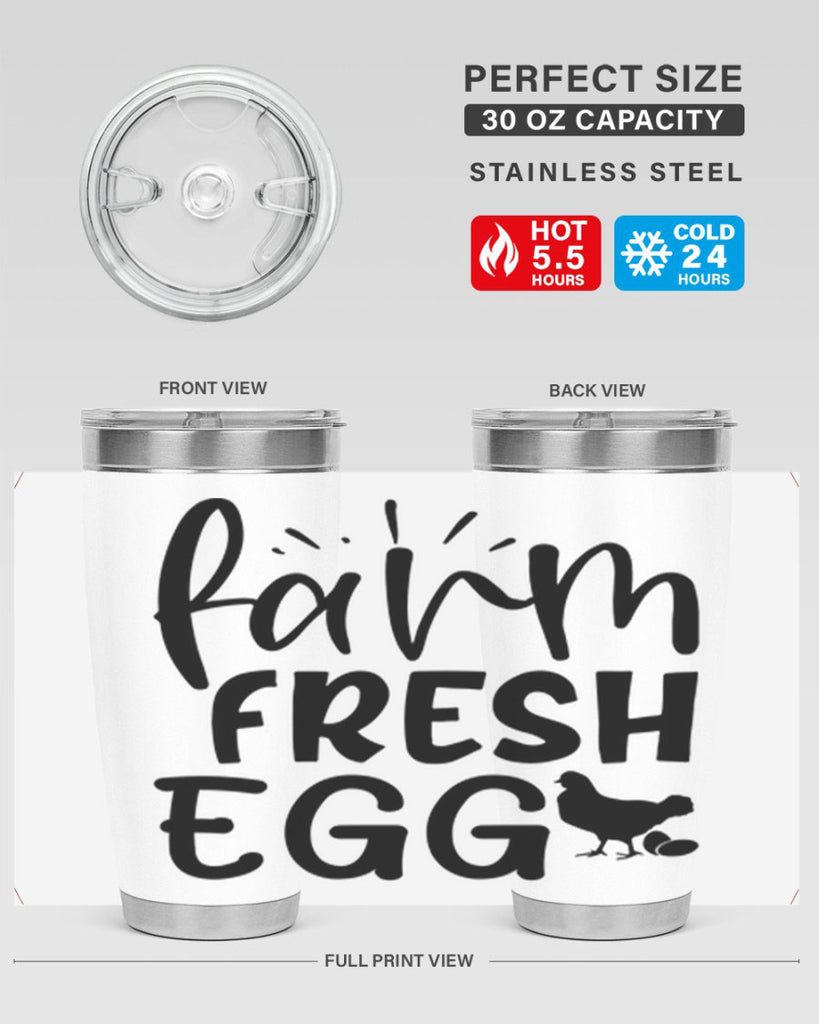 farm fresh egg 105#- kitchen- Tumbler