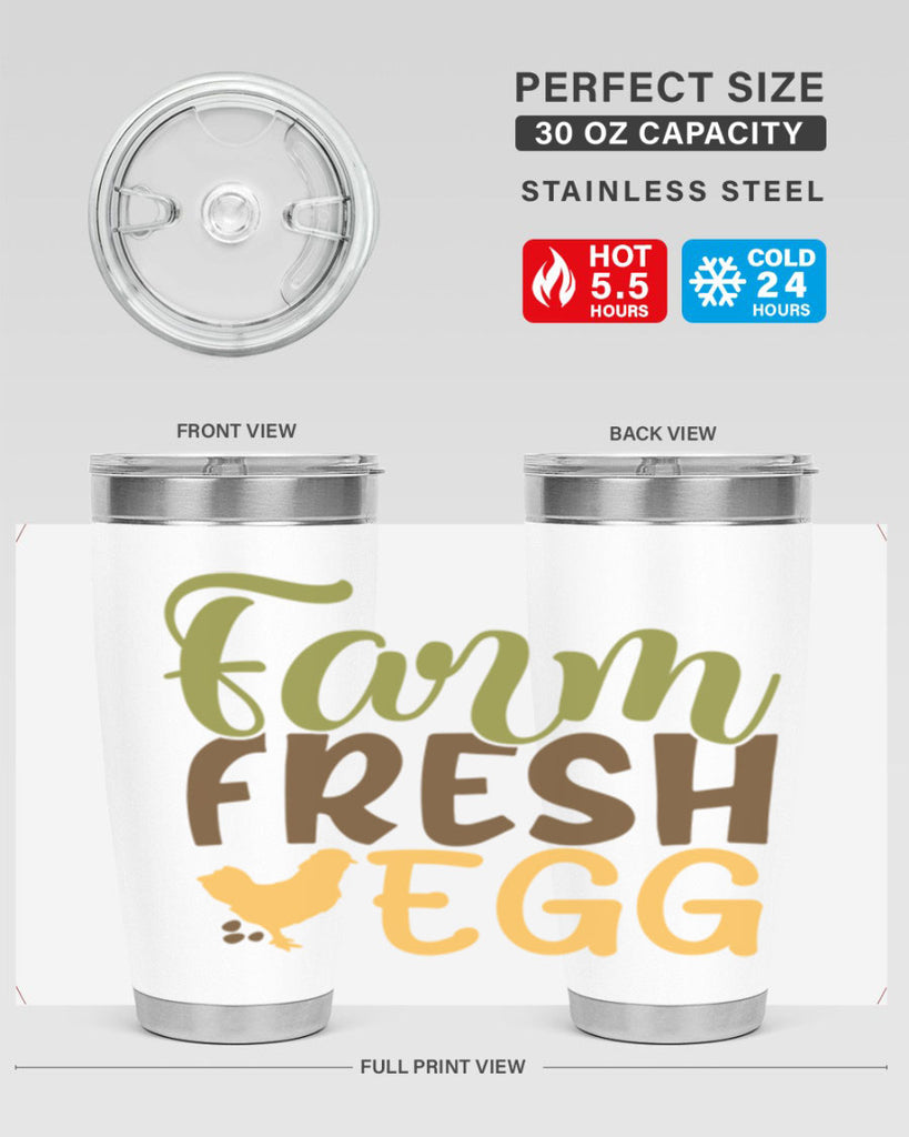 farm fresh egg 16#- farming and gardening- Tumbler