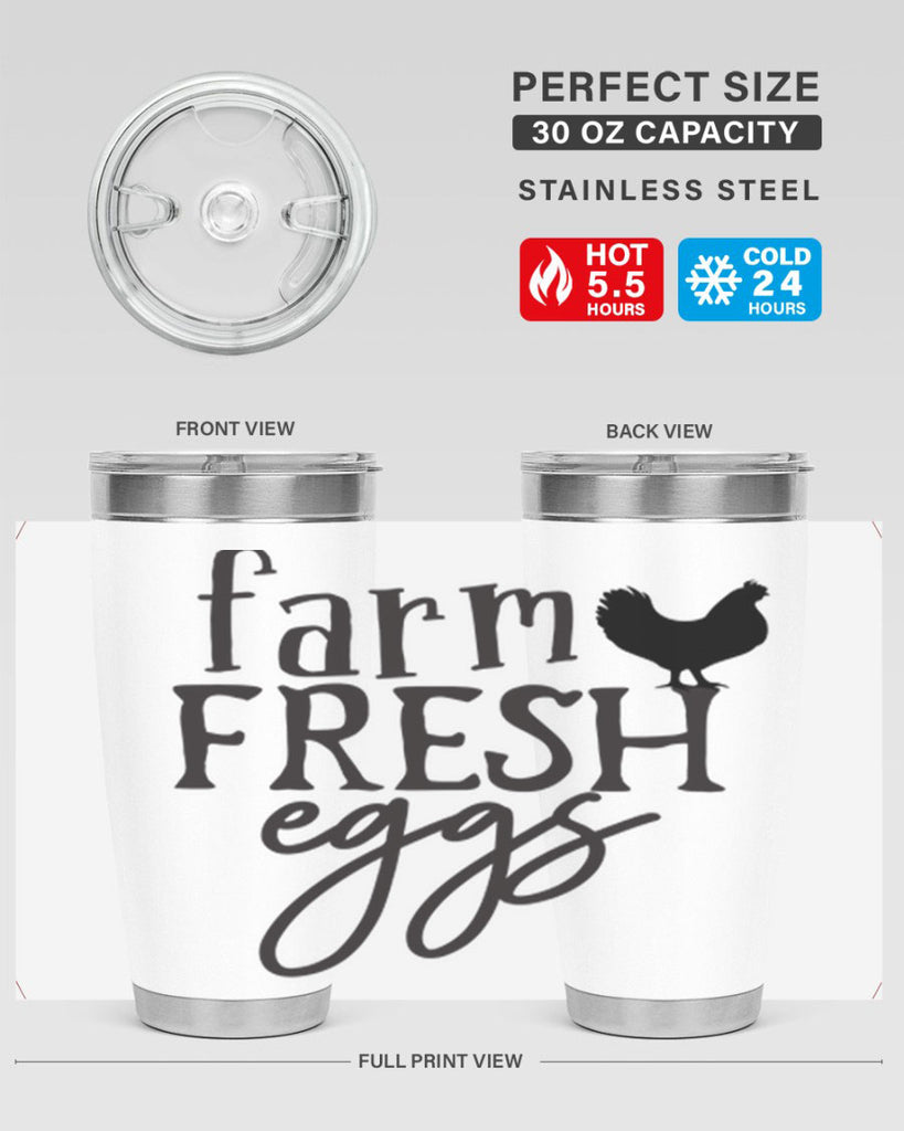 farm fresh eggs 102#- kitchen- Tumbler