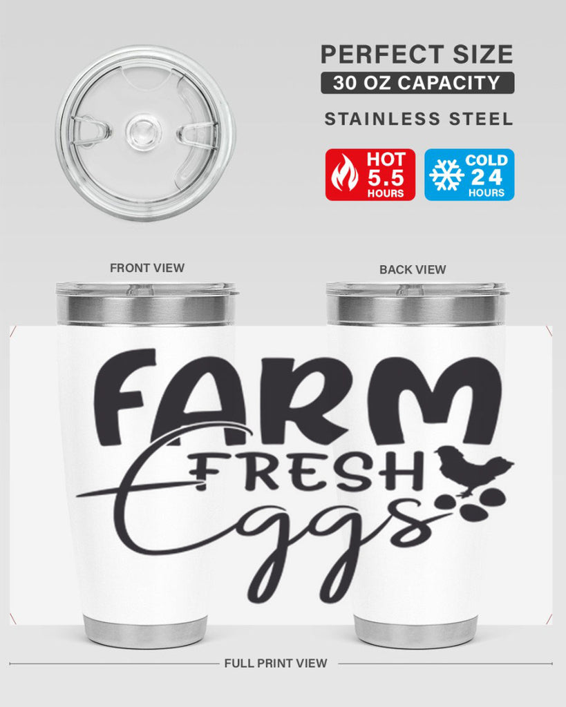 farm fresh eggs 103#- kitchen- Tumbler