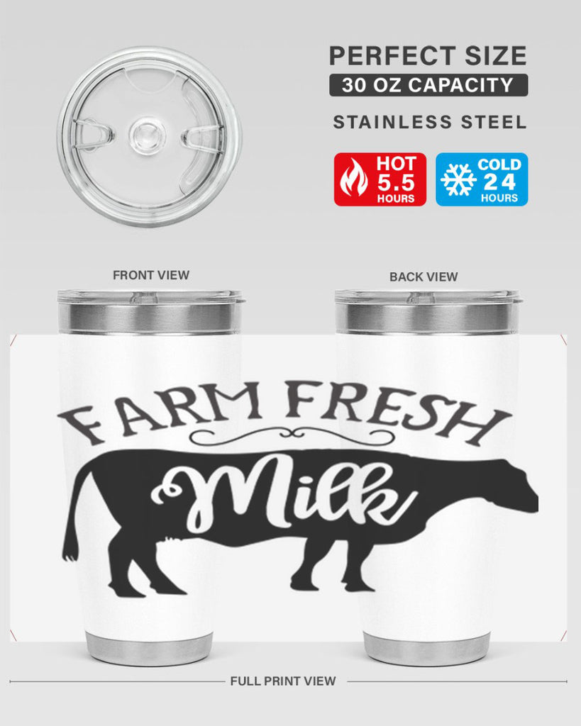 farm fresh milk 101#- kitchen- Tumbler