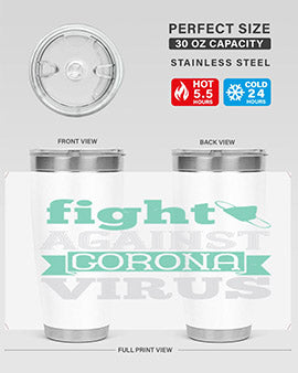 fight against corona virus Style 40#- corona virus- Cotton Tank