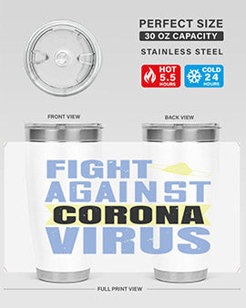 fight against corona virus Style 42#- corona virus- Cotton Tank